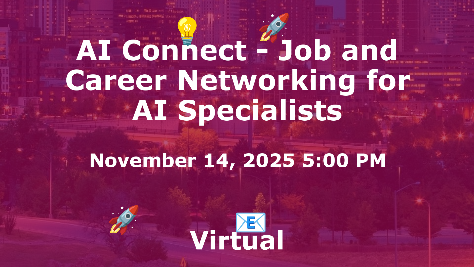AI Connect - Job and Career Networking for AI Specialists event image